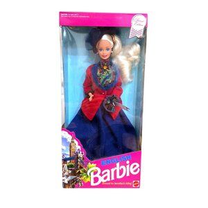 Mattel 1991 English Barbie #4973 Dolls Of The World NRFB Sealed Box